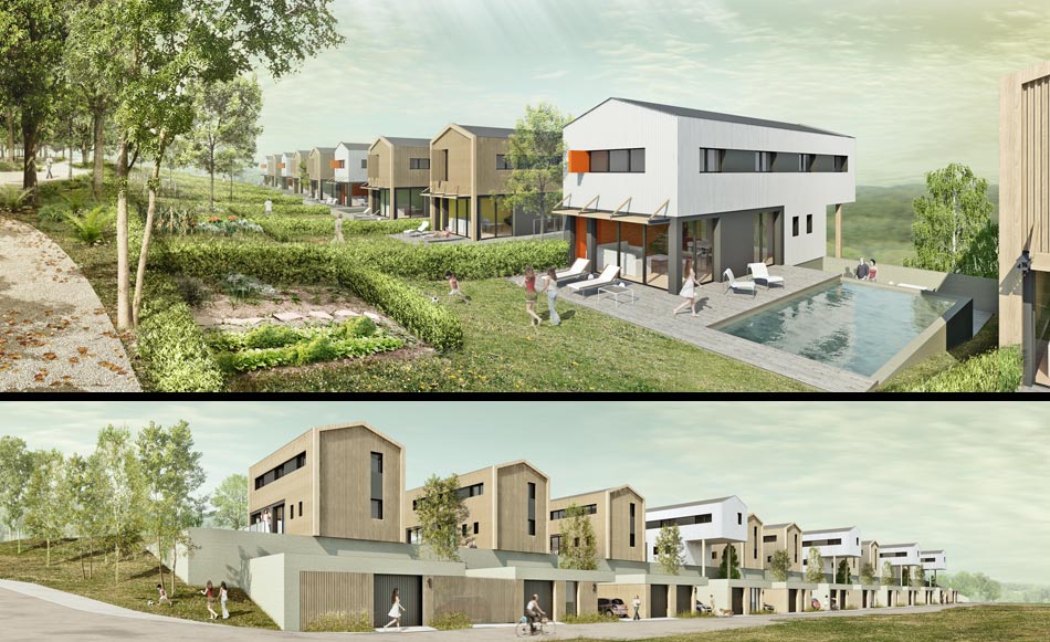 concours d'architecture, logements, st&eacute;phane deligny, toulouse
